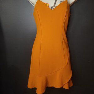 Yeorange mini dress